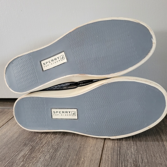 Sperry Topsiders Black & White Animal print - Picture 5 of 10